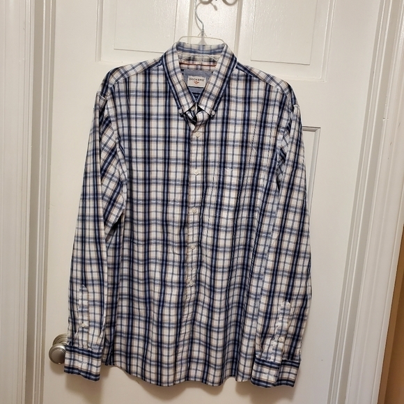 Dockers Plaid Button Down Shirt Size XL - Picture 1 of 5